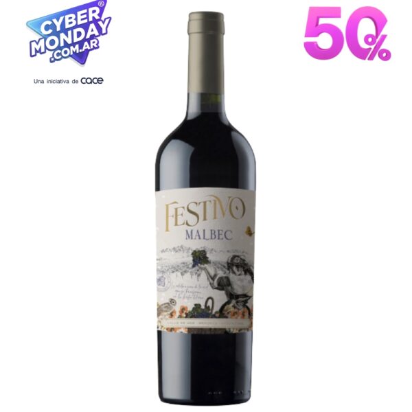 PROMO FESTIVO MALBEC CYBERMONDAY 50% OFF