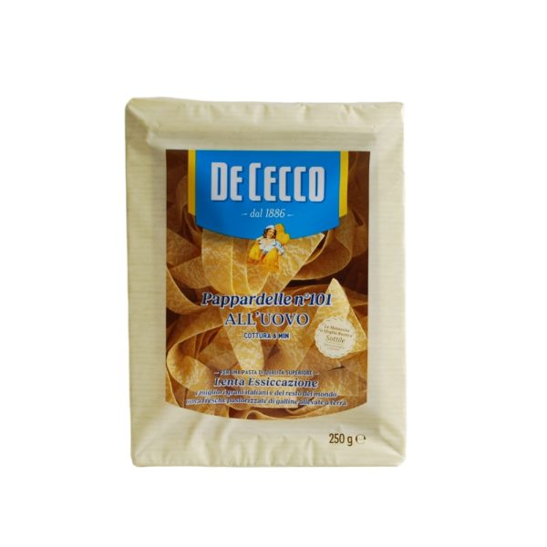 F. DE CECCO PAPPARDELLE Nº 101 X 250 GRS