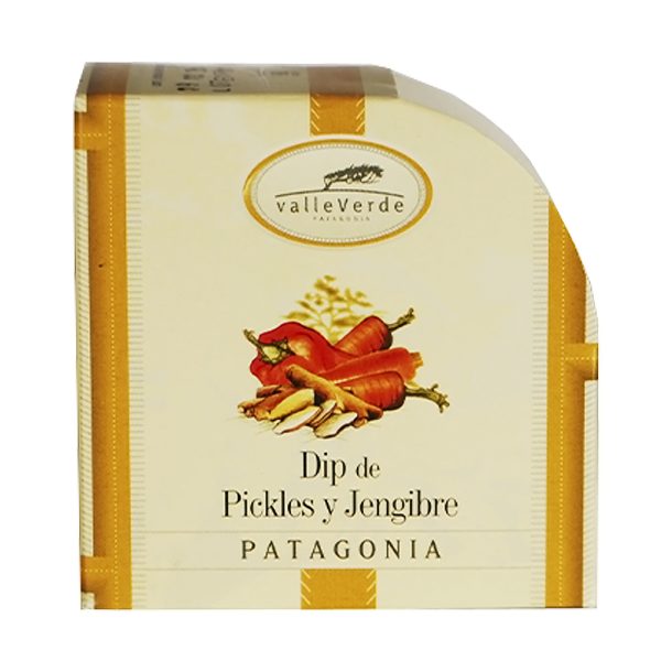 VALLEVERDE PATE DIP PICKLES Y JENGIBRE X 90 GRS