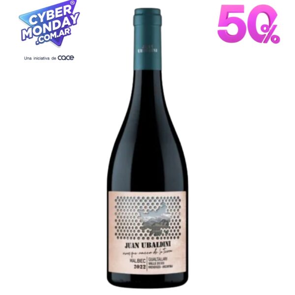 PROMO JUAN UBALDINI MALBEC CYBERMONDAY 50% OFF