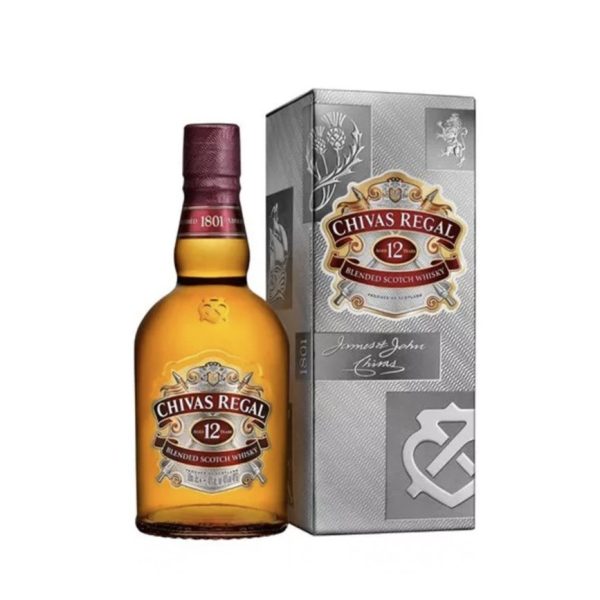 W. CHIVAS REGAL ESTUCHE 500 CC