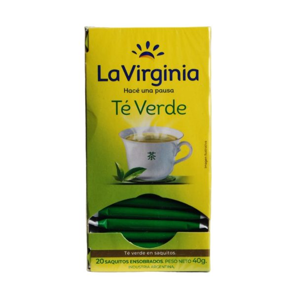 TE LA VIRGINIA VERDE X 25 SAQ