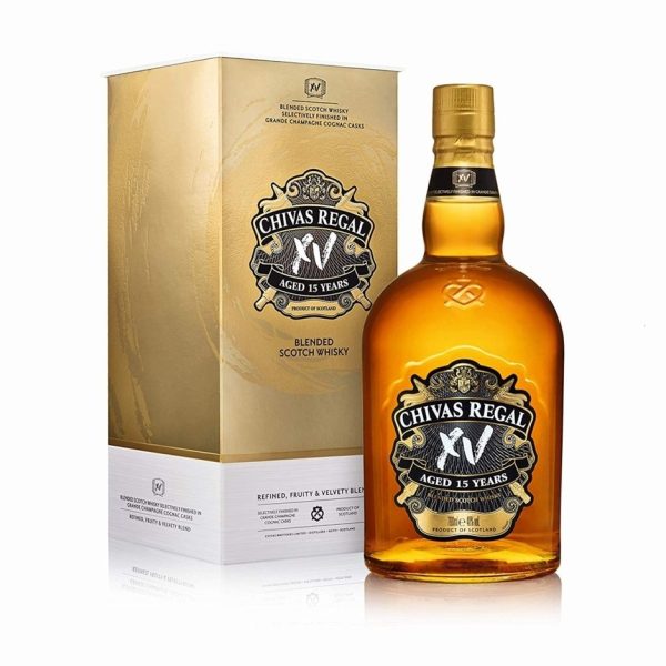 W. CHIVAS REGAL 15 AÑOS CLEAR EST. X 700 ML