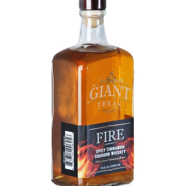 W. GIANT TEXAS FIRE SPICY CINNAMON BOURBON X 750ML