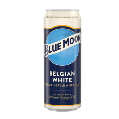 C. Blue Moon Belgian White Lata x 473 CC