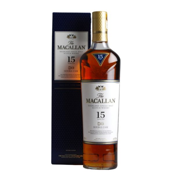 W. THE MACALLAN 15 AÑOS DOUBLE CASK EST. X 700 ML