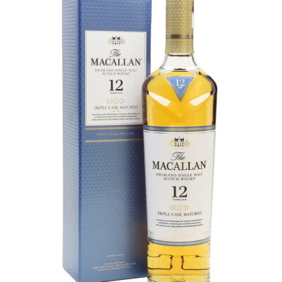 W. The Macallan 12 Años Triple Cask Est. x 750 ML