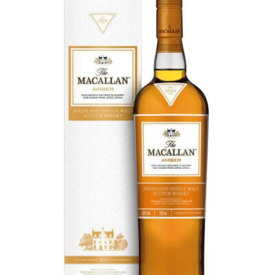 W. The Macallan Amber Estuche 750 CC
