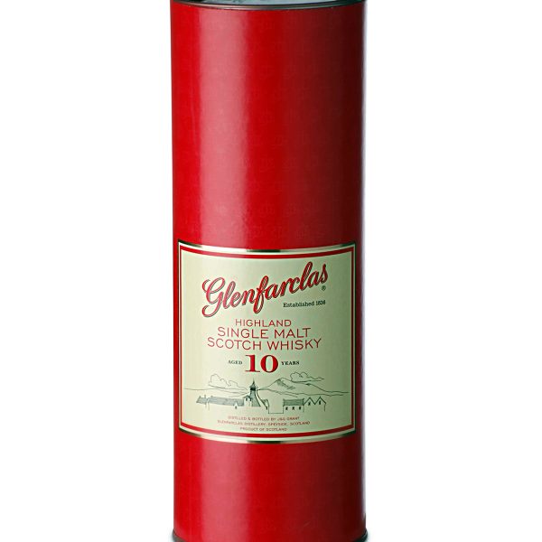 W. GLENFARCLAS 10 AÑOS ESTUCHE 700 CC