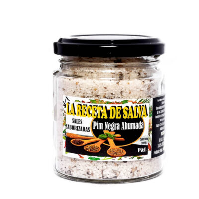 Sal Pimienta Negra Ahumada La Receta de Salva