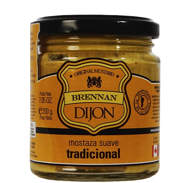 MOSTAZA BRENNAN DIJON TRADICIONAL X 200 GRS
