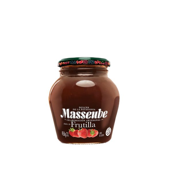 MASSEUBE DULCE DE FRUTILLAS X 350 GRS