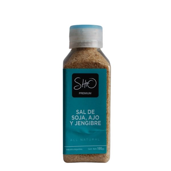 SHIO SAL DE SOJA , JENGIBRE Y AJO X 200 GRS