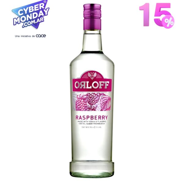 PROMO VODKA ORLOFF RASPBERRY CYBERMONDAY 15%OFF