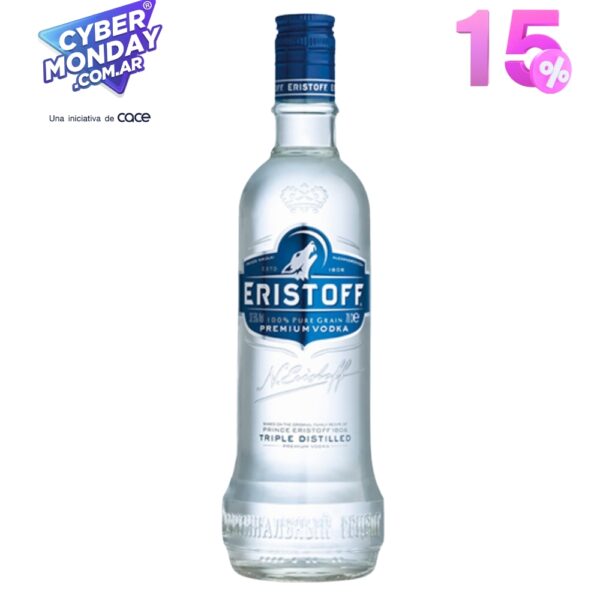 PROMO VODKA ERISTOFF CYBERMONDAY 15% OFF