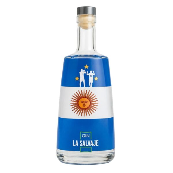 GIN LA SALVAJE EDICION BANDERA