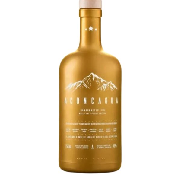 GIN ACONCAGUA DORADO ED. MUNDIAL X 750 CC