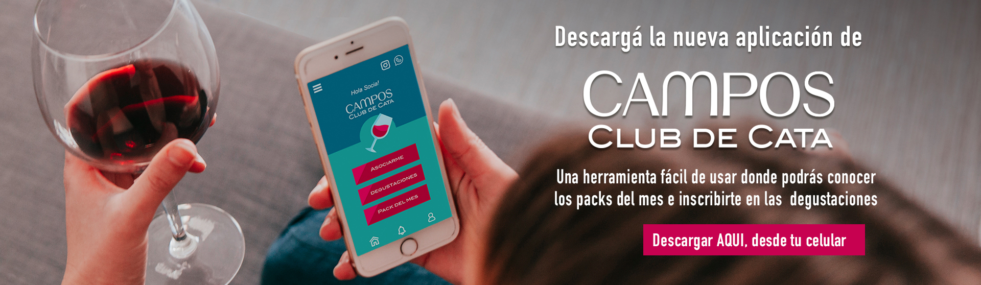 Nueva app club. de cata